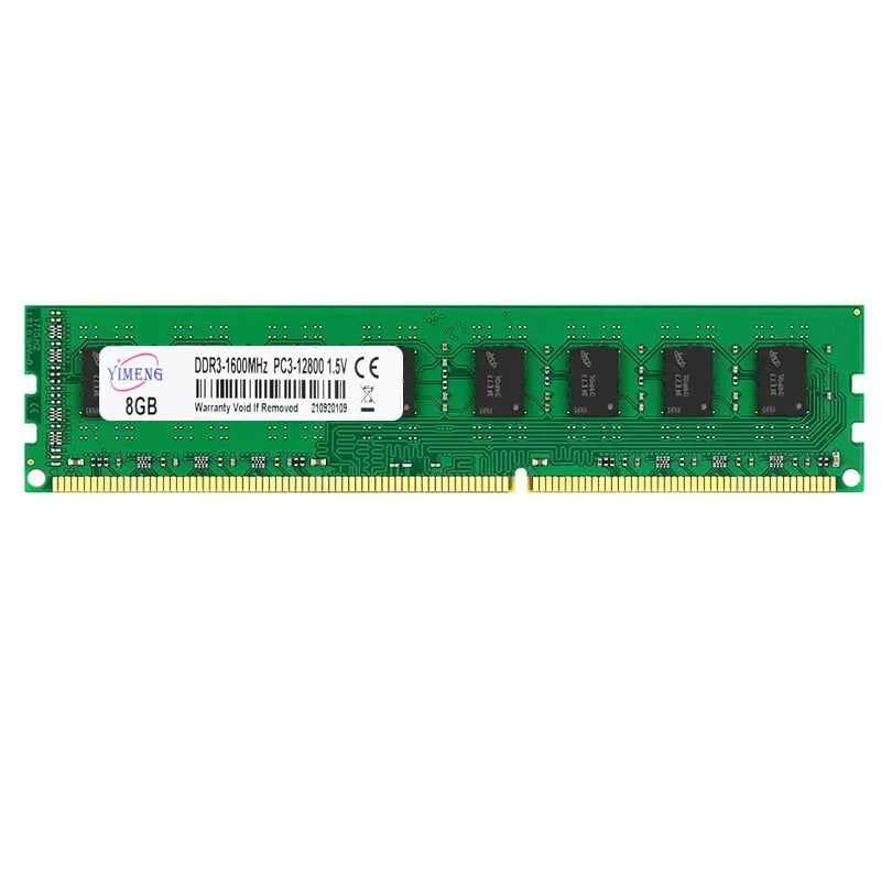 Storazone DDR3 1X2GB 1066MHz DDR3 4GB 8GB 2gb Desktop Memory 1066 1333 1600 MHZ PC3 8500 10600 12800U 240Pin 1.5V UDIMM Memoria Ddr3 RAM