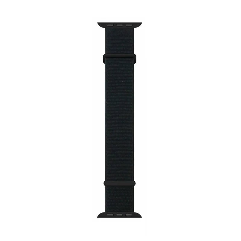 Storazone Deep black / 38mm 40mm 41mm Nylon Band for Apple Watch Strap 49mm 45mm 41mm 44mm 40mm 42mm 38mm Adjustable Elastic Bracelet iWatch Ultra Series 3 4 5 SE 678