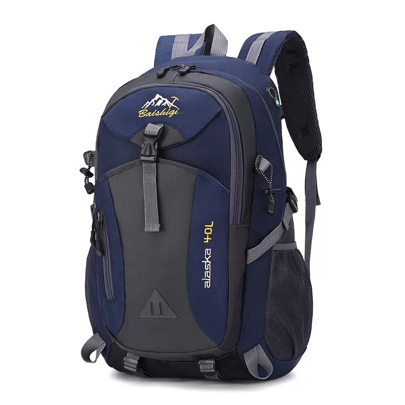 Storazone Deep Blue / 30L 52x30x20cm Men Backpack 2022 New Nylon Waterproof Casual Outdoor Travel Backpack Ladies Hiking Camping Mountaineering Bag Youth Sports Bag