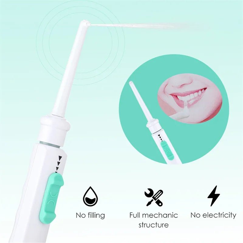 Storazone Dental Water Flosser Faucet Oral Irrigator Floss Dental Irrigator Portable Dental Water Jet Teeth Cleaning Mouth Washing Machine