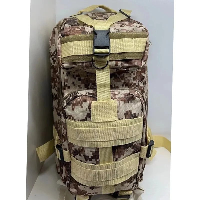 Storazone Digital Desert Military Tactical Backpack Travel Sports Camouflage Bag Outdoor Climbing Hunting Backpack Fishing Hiking Army 3P Pack Bag