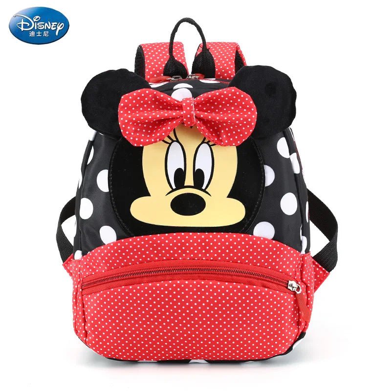 Storazone Disney Cartoon Backpack For Baby Boys Girls Minnie Mickey Mouse Children Lovely Schoolbag Kindergarten Schoolbag Kids Gift