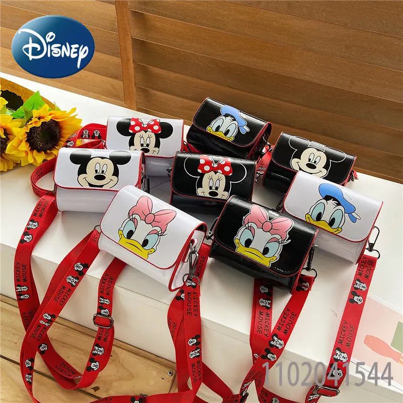 Storazone Disney Shoulder Bag with Mickey Mouse Cute Mini Crossbody Bag for Kid Purse Minnie Mickey Mouse Cartoon Girls Side Bags