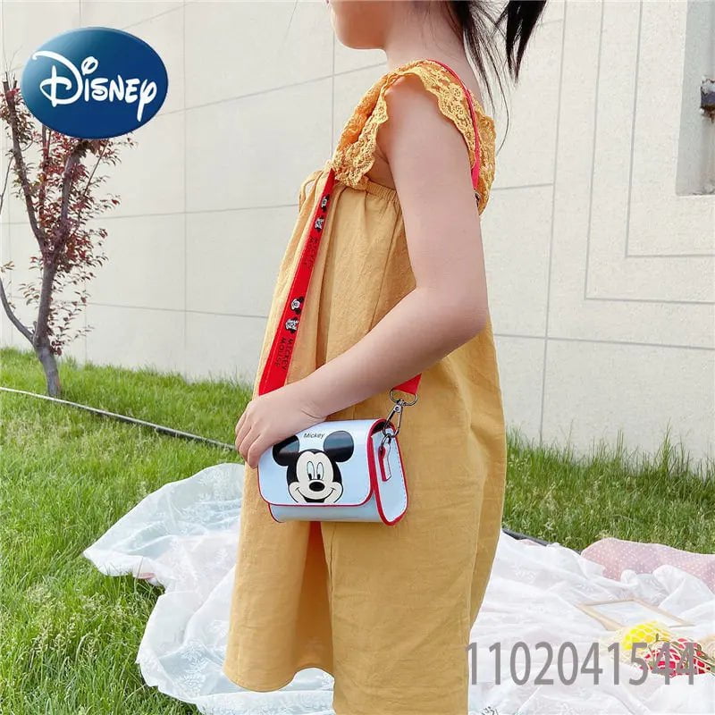 Storazone Disney Shoulder Bag with Mickey Mouse Cute Mini Crossbody Bag for Kid Purse Minnie Mickey Mouse Cartoon Girls Side Bags