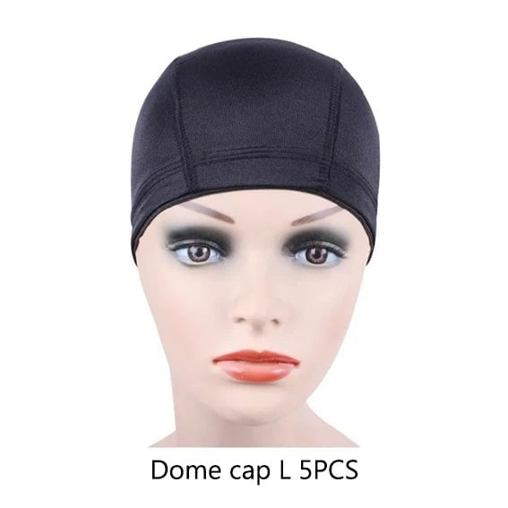 Storazone Dome cap L 5PCS 5 Pcs/lots Dome Caps Mesh Caps Wig Caps for Making Wigs Weaving Caps Hair Nets Elastic Nylon Breathable Mesh Hairnets