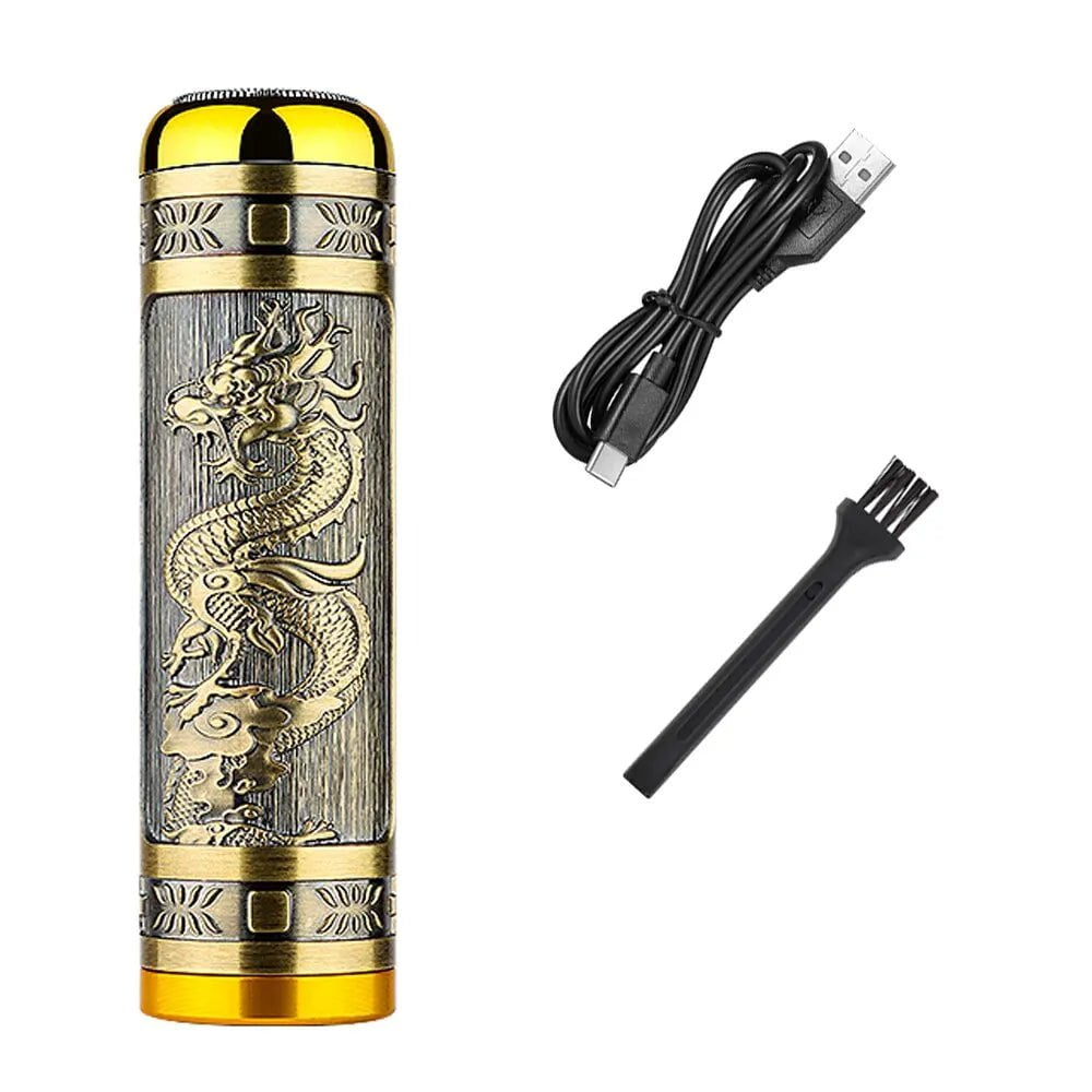 Storazone Dragon1 Men Electric Shaver Beard Trimmer USB Hair Razor For Home Travel Hair Cutting Machine Cordless Beard Shaver Portable Men Razor