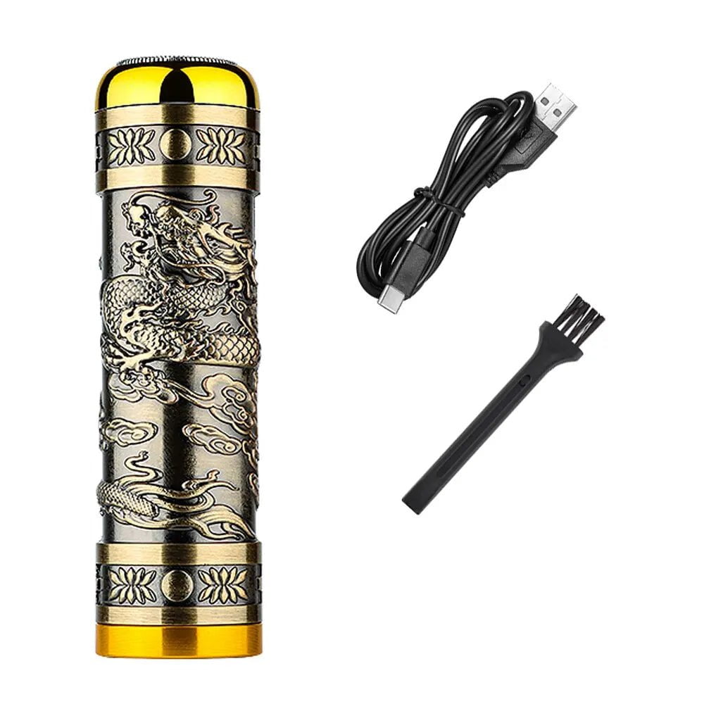 Storazone Dragon2 Men Electric Shaver Beard Trimmer USB Hair Razor For Home Travel Hair Cutting Machine Cordless Beard Shaver Portable Men Razor
