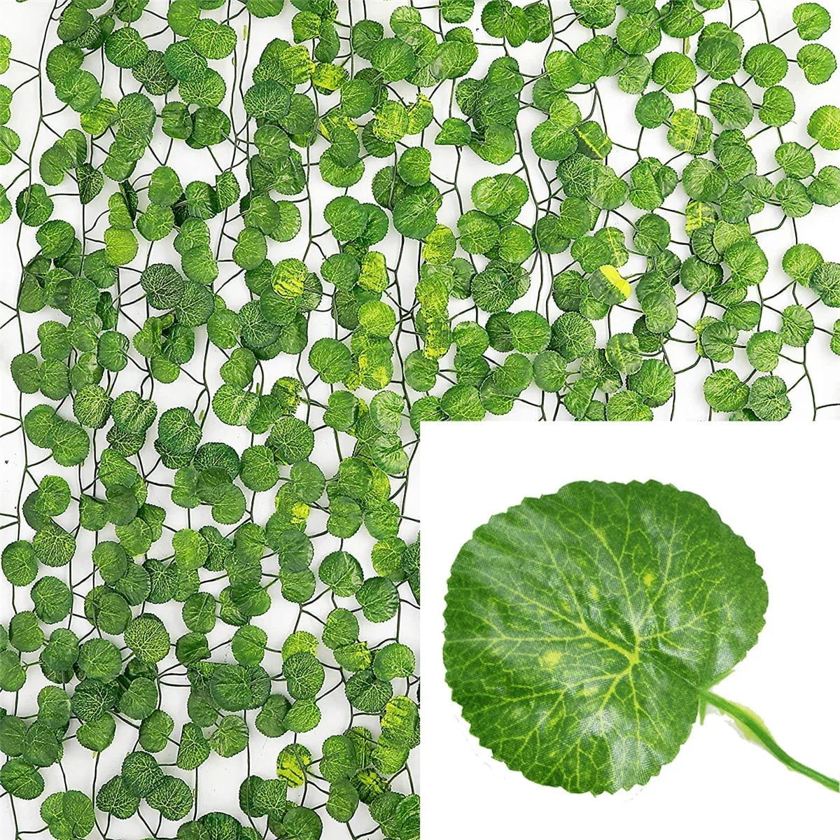 Storazone E Artificial ivy wall home decorative plants vines greenery garland hanging for room garden office wedding wall decoration foliage