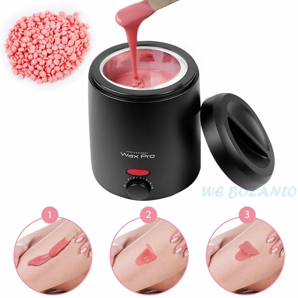 Storazone Electric Wax Heater Hot Wax Machine Paraffin Pot Warmer Hair Removal Waxing Machine Wax-melt Epilator Quick Heater