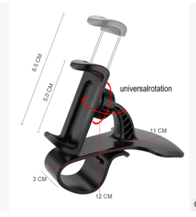 STORAZONE Electronics 360 Degree Rotation Universal Car Phone Holder