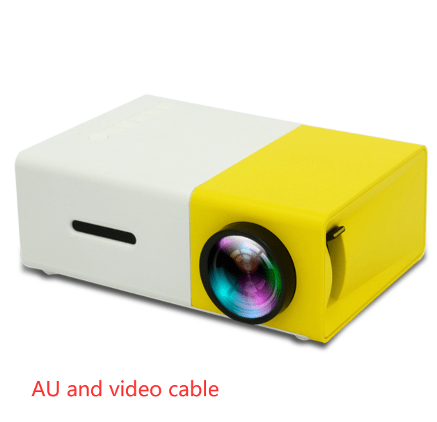 STORAZONE Electronics AU and video cable Portable Projector 3D Hd Led Home Theater Cinema HDMI-compatible Usb Audio Projector Yg300 Mini Projector