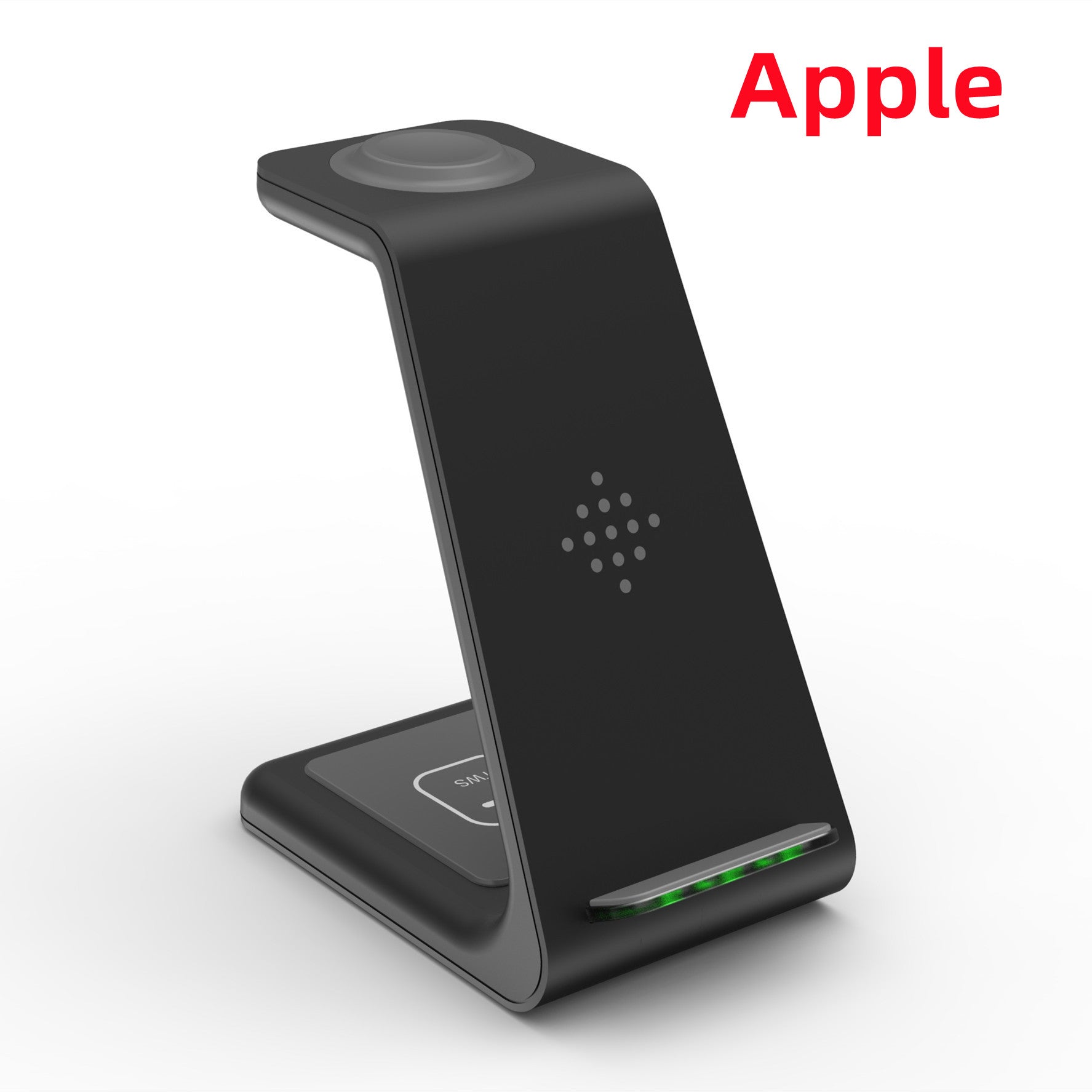 STORAZONE Electronics Black / Apple 3 In 1 Fast Charging Station Wireless Charger Stand Wireless Quick Charge Dock For Phone Holder