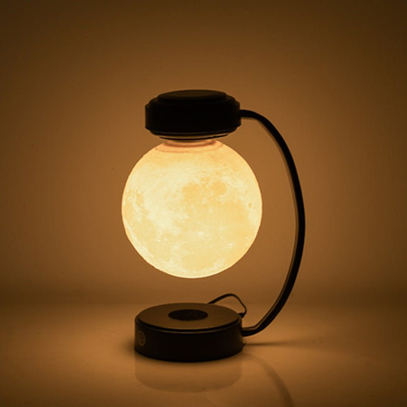 STORAZONE Electronics Black / AU 3D LED Moon Night Light Wireless Magnetic Levitating Rotating Floating Ball Lamp For School Office Bookshop Home Decoration