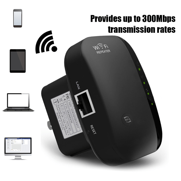 STORAZONE Electronics Black AU Wifi Repeater Wifi Signal Amplifier