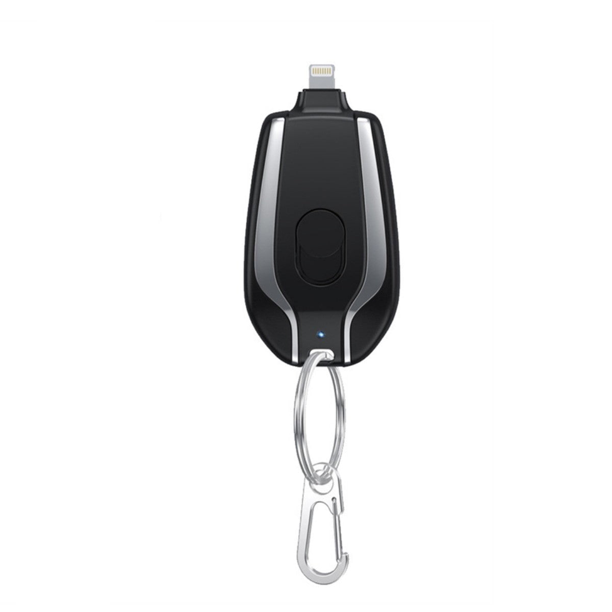 STORAZONE Electronics Black / For IPhone 1500mAh Mini Power Emergency Pod Keychain Charger With Type-C Ultra-Compact Mini Battery Pack Fast Charging Backup Power Bank