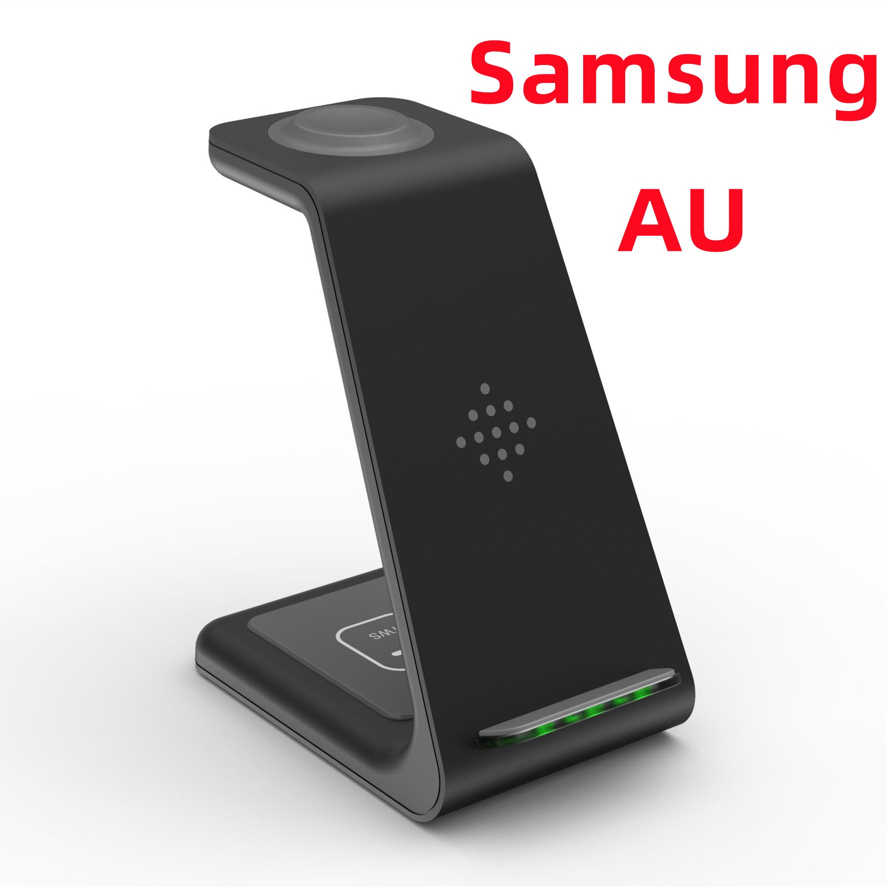 STORAZONE Electronics Black / Samsung AU plug 3 In 1 Fast Charging Station Wireless Charger Stand Wireless Quick Charge Dock For Phone Holder