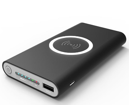 STORAZONE Electronics Black Wireless Power bank