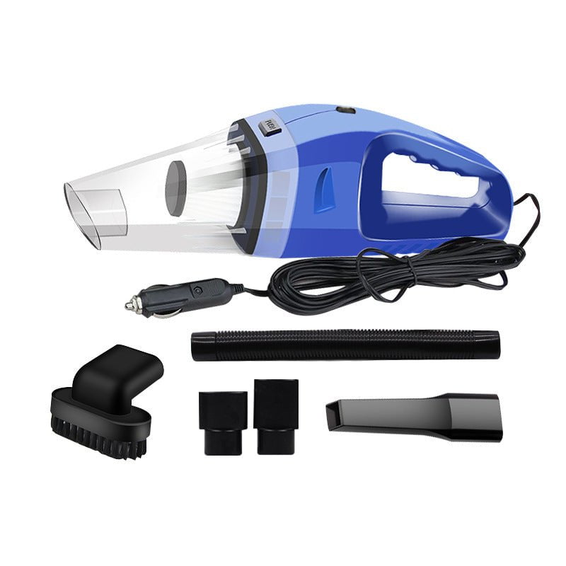 STORAZONE Electronics blue Auto Vacuum Cleaner Portable Handheld 12V 120W Mini Vacuum Cleaner