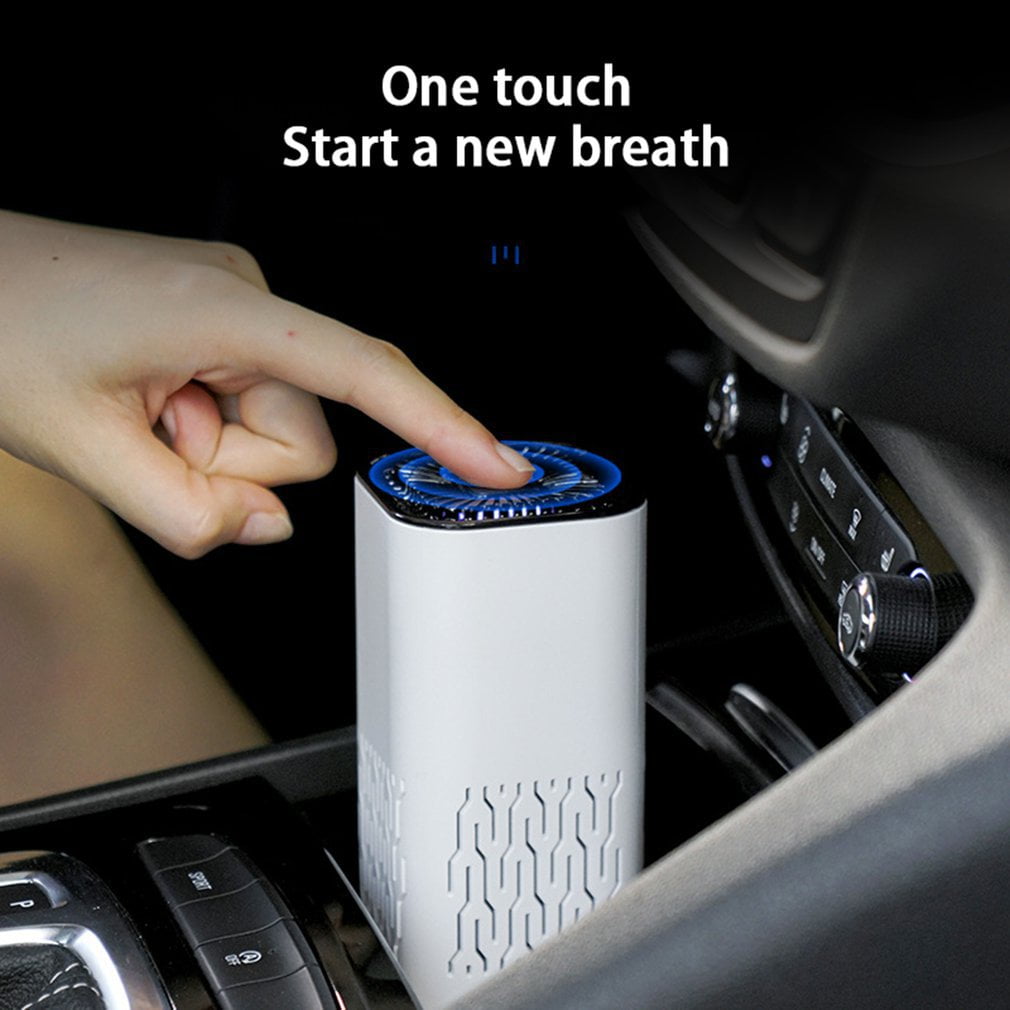 STORAZONE Electronics Car Air Purifier Portable Negative Ion Generator Remove Formaldehyde Dust Smoke Air Freshen Washer For Home Car