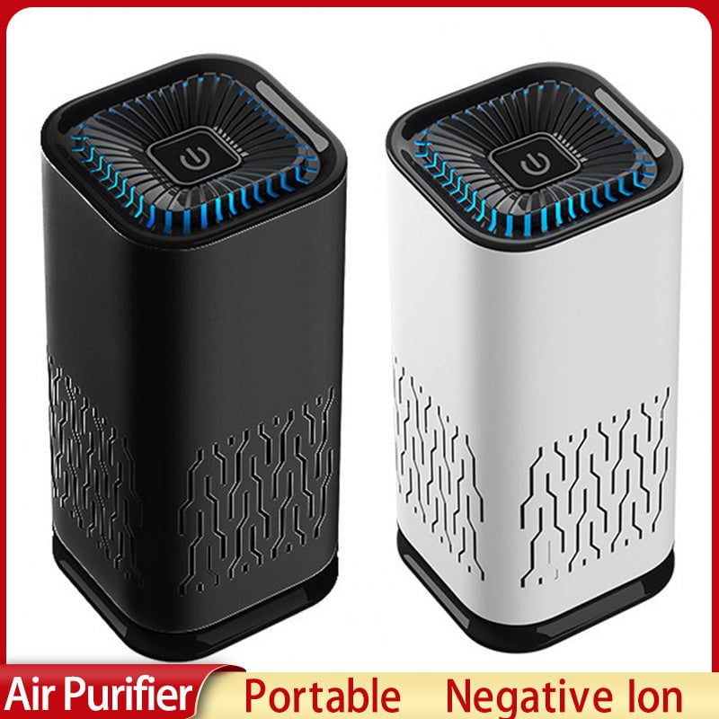 STORAZONE Electronics Car Air Purifier Portable Negative Ion Generator Remove Formaldehyde Dust Smoke Air Freshen Washer For Home Car