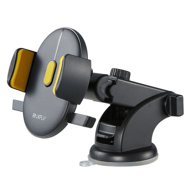 STORAZONE Electronics Car Phone Holder Long Rod Telescopic Car Dashboard Suction Cup Type