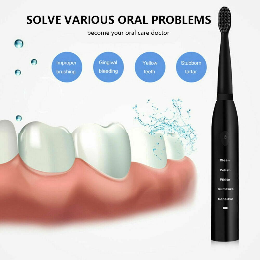 STORAZONE Electronics default Rechargeable Electric Toothbrush Heads Brush  Toothbrushes For Adults And Kids