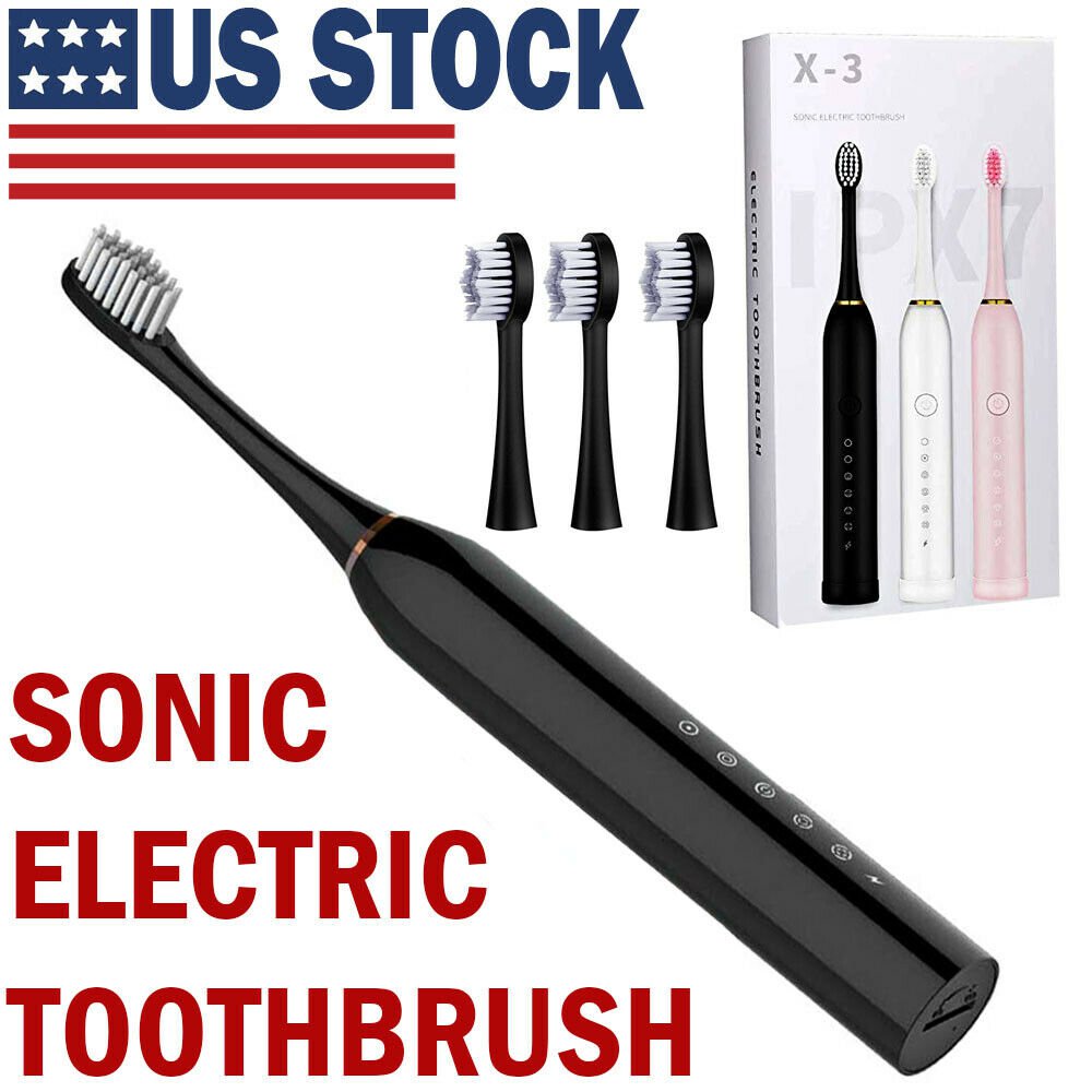 STORAZONE Electronics default Rechargeable Electric Toothbrush Heads Brush  Toothbrushes For Adults And Kids