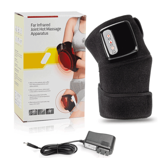 STORAZONE Electronics Electric Infrared Heating Knee Massager Wrap Elbow Joint Support Vibration Therapy Physiotherapy Machine Pain Relief Massageador