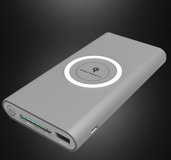 STORAZONE Electronics Grey Wireless Power bank