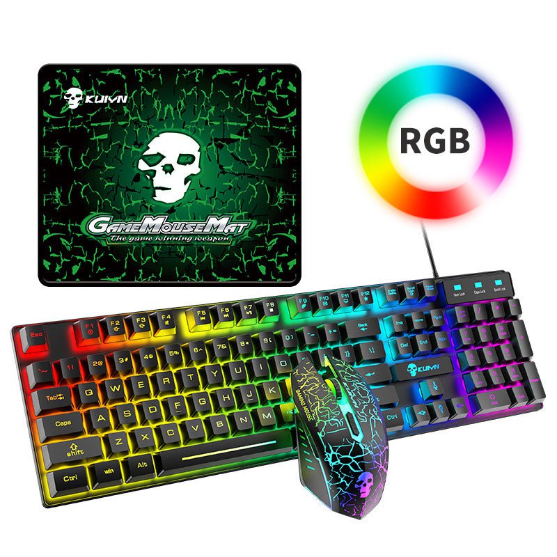 STORAZONE Electronics Kuiying T6RGB Luminous Keyboard And Mouse Set