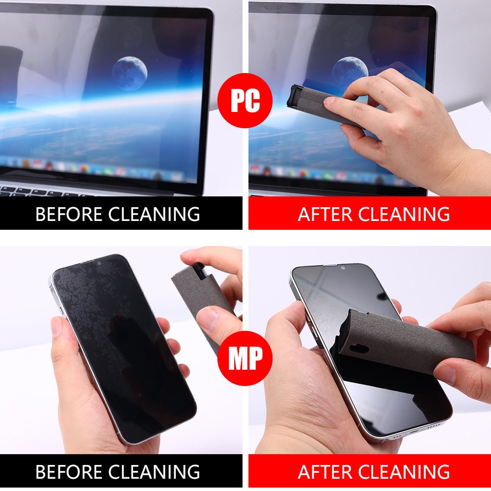 STORAZONE Electronics Mobile Phone Screen Cleaner Artifact Storage Integrated Mobile Phone Portable Computer Screen Cleaner Set