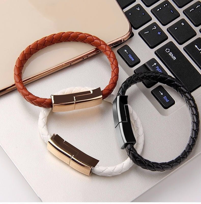 STORAZONE Electronics New Bracelet Charger USB Charging Cable Data Charging Cord For IPhone14 13 Max USB C Cable For Phone Micro Cable