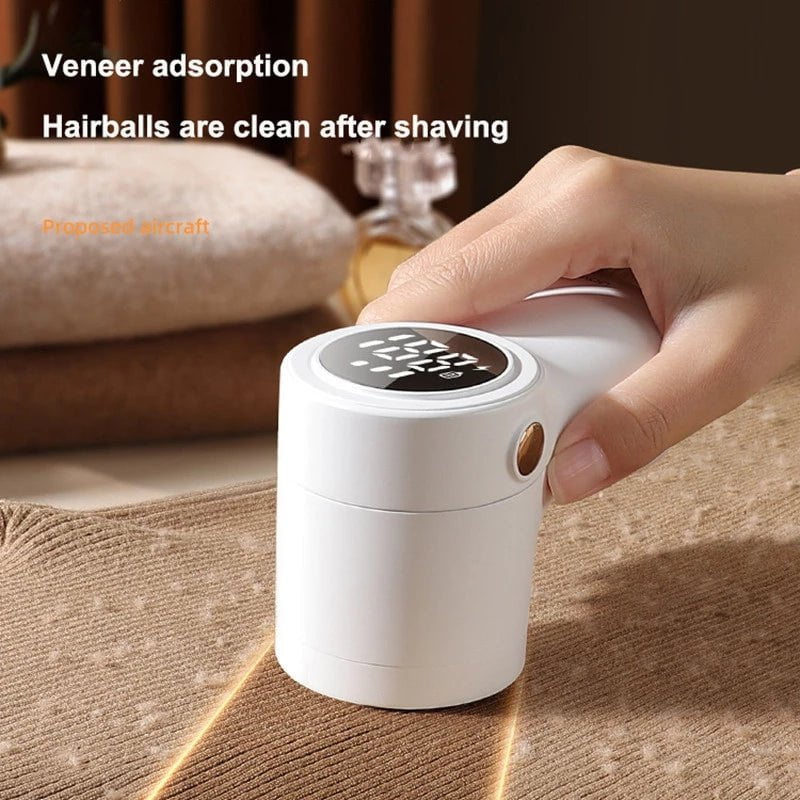 STORAZONE Electronics New Lint Remover Electric Hairball Trimmer Smart LED Digital Display Fabric USB Charging Portable Professional Fast Household