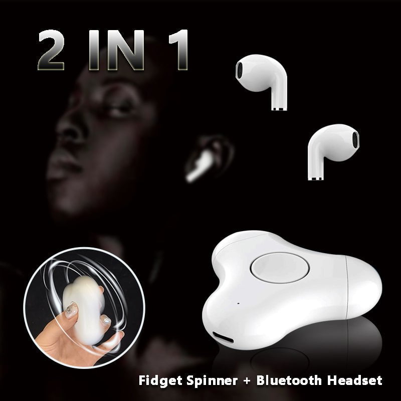 STORAZONE Electronics New Multi-Function Headset Fidget Spinner Bluetooth Fingertip Gyro In Ear Bluetooth Headset