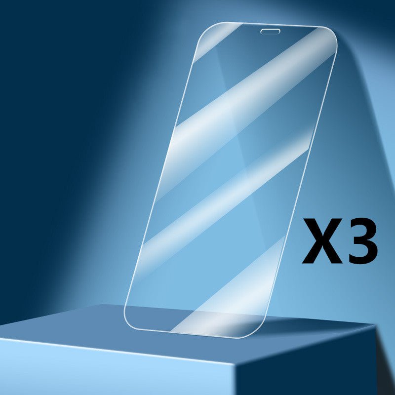 STORAZONE Electronics Photo Color / IPhone X / 3pc HD Mobile Phone Film Screen Protector Tempered Glass Film