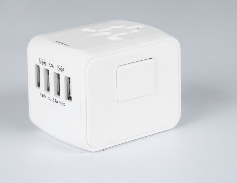 STORAZONE Electronics Pure White Multi-function socket