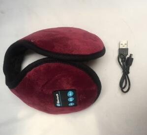 STORAZONE Electronics Red Bluetooth Earmuffs