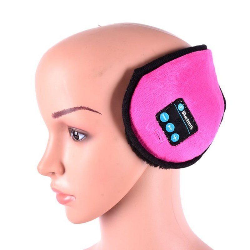 STORAZONE Electronics Rose red Bluetooth Earmuffs