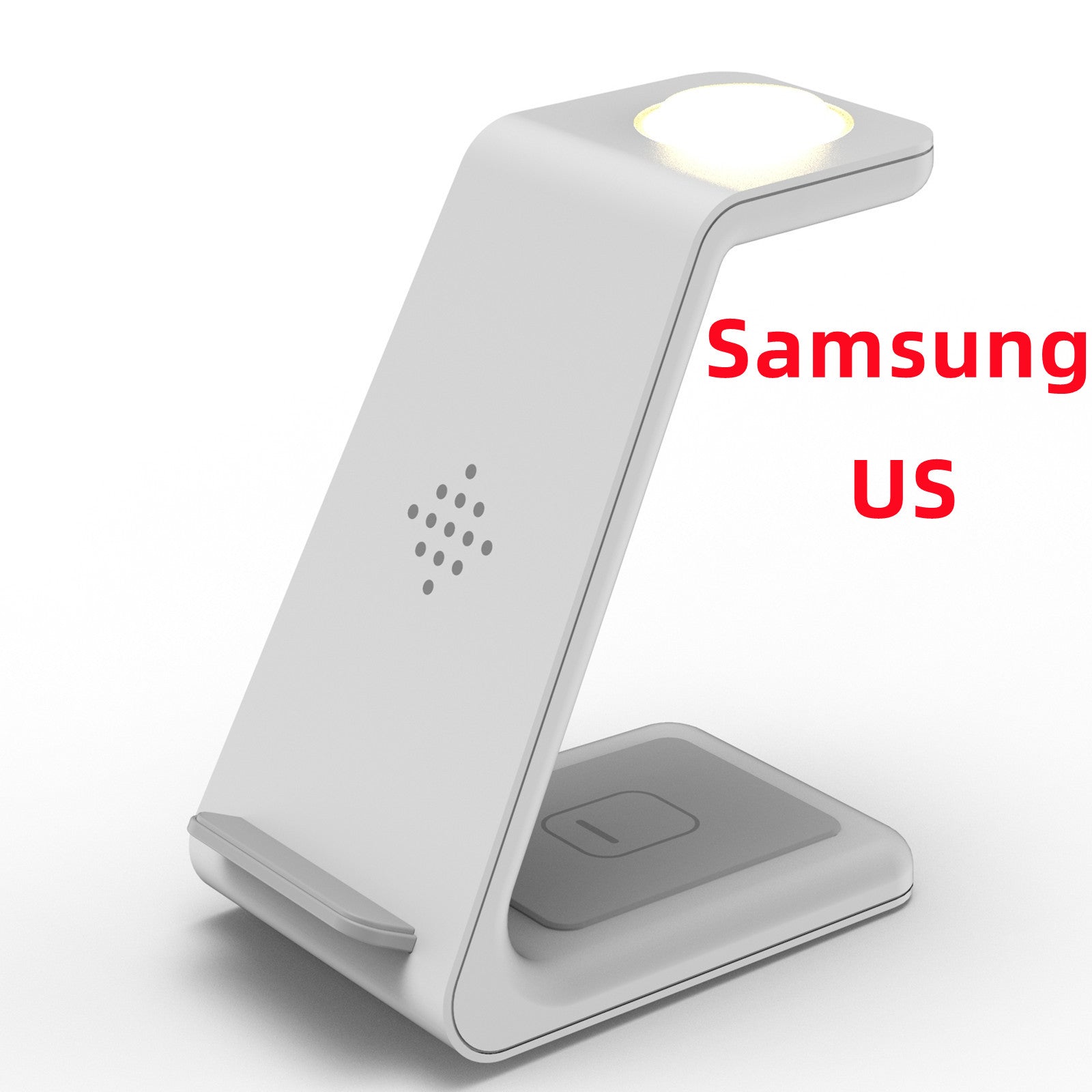 STORAZONE Electronics White / Samsung US plug 3 In 1 Fast Charging Station Wireless Charger Stand Wireless Quick Charge Dock For Phone Holder