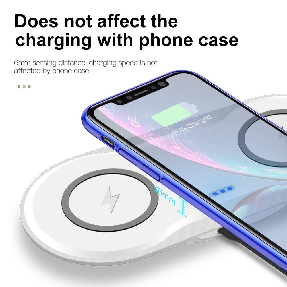 STORAZONE Electronics Wireless Charger Dual Mobile Phone Charger