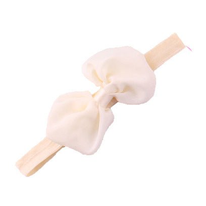 STORAZONE Enfants Beige Solid color baby hair band