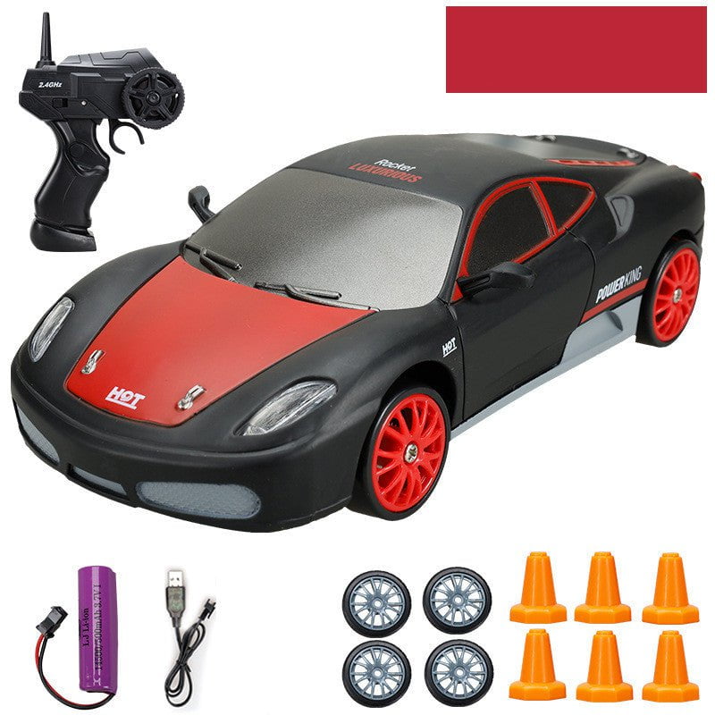 STORAZONE Enfants Black Huangbo 4Wd Remote Control Car Rc Drift Car Remote Control Car Electric Charging High Toy Car