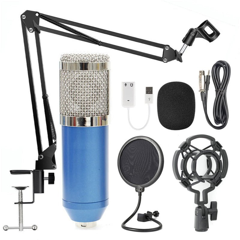 STORAZONE Enfants Blue Net microphone stand set