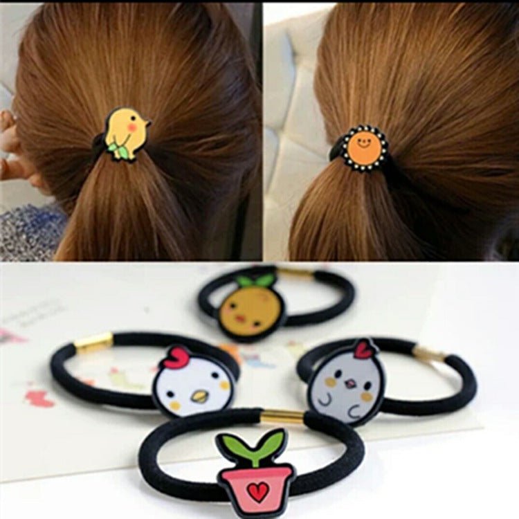 STORAZONE Enfants Cartoon animal hair rope hair accessories