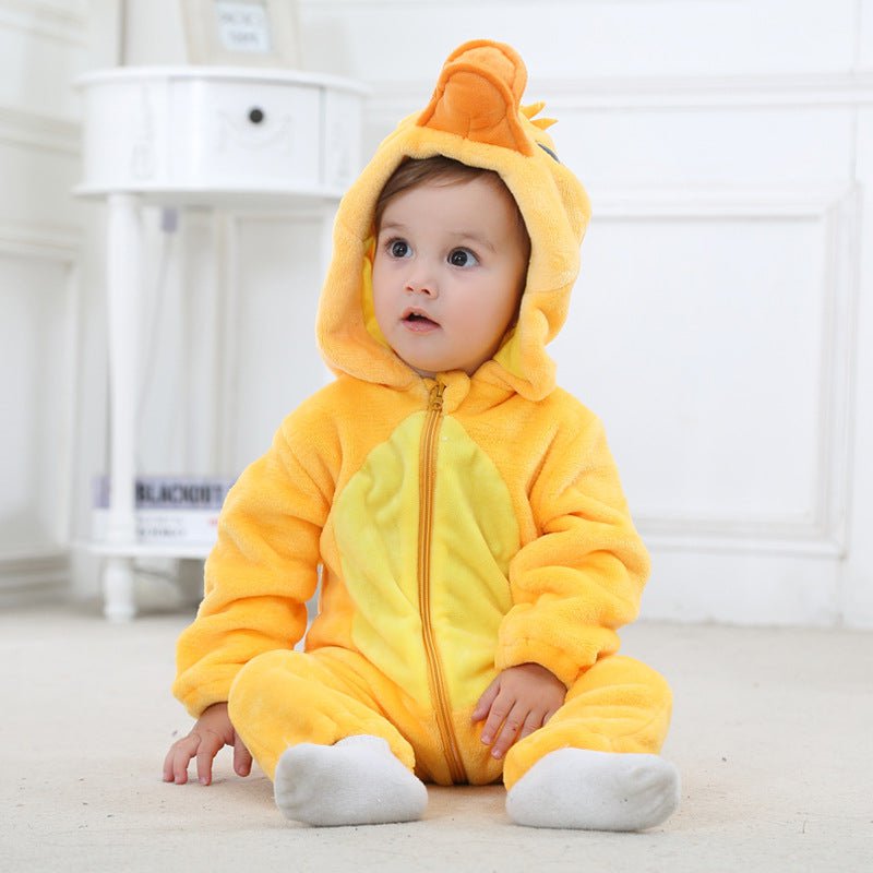 STORAZONE Enfants Duck / 0 to 6 Baby Rompers Winter Autumn Clothes