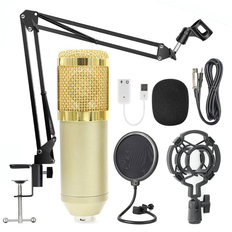 STORAZONE Enfants Gold Net microphone stand set