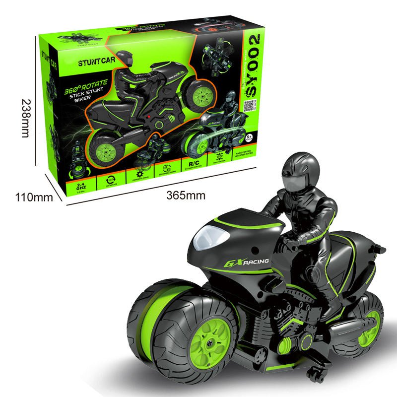 STORAZONE Enfants Green / A Children Electric Remote Control Motorcycle