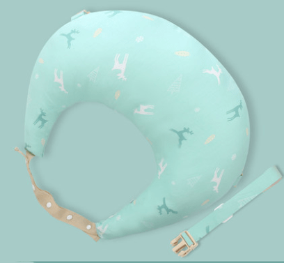 STORAZONE Enfants Green deer Nursing Pillows Baby Maternity Breastfeeding Multifunction Adjustable Cushion Infant Newborn Feeding Layered Washable Cover