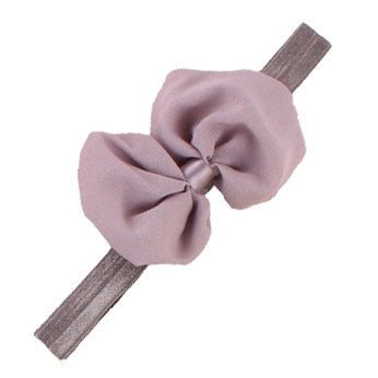 STORAZONE Enfants Grey Solid color baby hair band