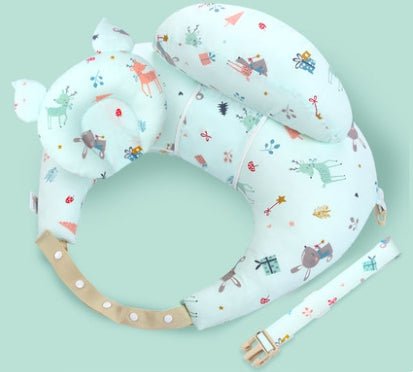 STORAZONE Enfants Grren with pillow Nursing Pillows Baby Maternity Breastfeeding Multifunction Adjustable Cushion Infant Newborn Feeding Layered Washable Cover